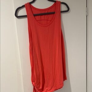 Lululemon Athletica Vibrant Coral Tank Top